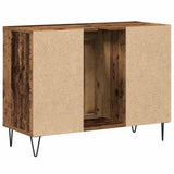 Bathroom Cabinet Old Wood 80 x 33 x 60 cm Engineered Wood 873895