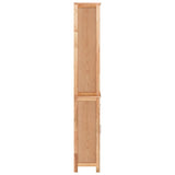 Bathroom Cabinet 42x29x182 cm Solid Wood Walnut 350356