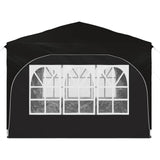 Pop-up Party Tent 290 x 290 x 245 cm Black 42019876