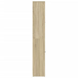 Bathroom Cabinet Sonoma Oak 30x30x183.5 cm Engineered Wood 849602