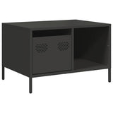 Coffee Table Black 68.5x50x43.5 cm Cold-rolled Steel 851280