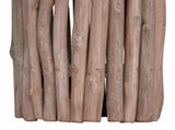 Stool Natural 30 x 30 x 45 cm Solid Teak Wood 42012387