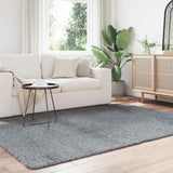 Shaggy Rug High Pile NAVARRA Light Grey 160x230 cm Polyester 4102842