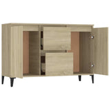 Sideboard Sonoma Oak 102x35x70 cm Engineered Wood 806115