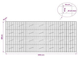 Gabion with 3.5 mm Wire and 10x10 cm Mesh 350x10x200 cm 3463057