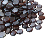 Glass Nugget 17-19 mm Amber Flash Glass 42041596