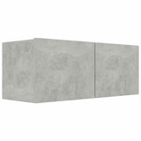 6 Piece TV Cabinet Set Concrete Grey Engineered Wood 3079148