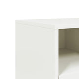 TV Cabinet White 68x39x60.5 cm Steel 846553