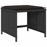 Garden Dining Set Black 3211171
