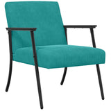 Armchair Turquoise 59 x 75 x 78 cm Velvet 42017689