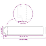 Lawn Fence 10 pcs Galvanised Steel 100x20 cm 274902