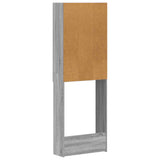 Toilet Cabinet HOORN Grey Sonoma 66 x 25.5 x 190 cm 897361