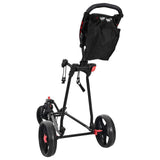 Golf Trolley Folding Manual Black 110 x 60 x 132 cm Iron 42033586