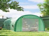 6 x 3 Polytunnelhouse with Upgraded Structure, Mesh Door and Windows, 15 Plant Labels, T3398P554109