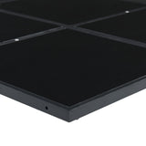Garden Dining Set Black 3295036