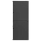 Firewood Rack Black 40x30x75 cm Cold-rolled steel 864191
