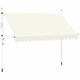 143697 Manual Retractable Awning 350 cm Cream