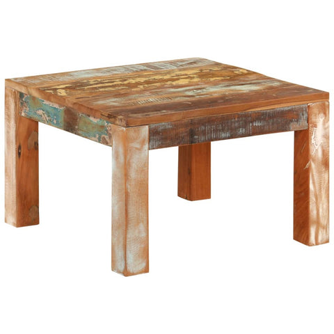 ZNTS Coffee Table 55x55x35 cm Solid Wood Reclaimed 350322