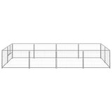 Dog Kennel Silver 8 m Steel 3082120