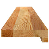 Window Sills 2 pcs Light Brown 120x15x2 cm Solid Wood Oak 4009130