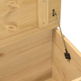 Storage Box Corona 90x78x45 cm Solid Wood Pine 4002770