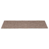 Stair Mats Self-adhesive 20 pcs 65x21x4 cm Light Brown Rectangular Edge 3365715