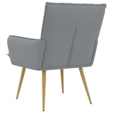Armchair Light Grey Fabric 42047698