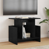 TV Stand 2 pcs Black Oak 50 x 35 x 45 cm Engineered Wood 891003