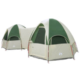 Family Tent with Rainfly Water-resistant 14-Person Green 42042242