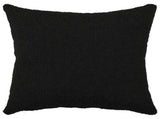 Cushion Cover 12 pcs HEERLEN Black 40 x 40 cm Boucl 908493