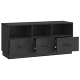 TV Cabinet with Drawer Black 102 x 34.5 x 47 cm Engineered Wood 895366