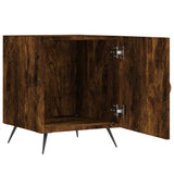 Bedside Cabinets 2 pcs Smoked Oak 40x40x50 cm Engineered Wood 827511