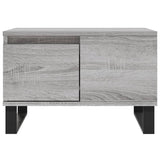Coffee Table Grey Sonoma 55x55x36.5 cm Engineered Wood 830770