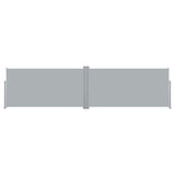 Retractable Side Awning 160x600 cm Grey 42180