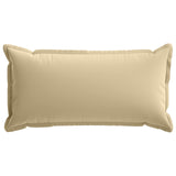 Cushion Cover 12 pcs HOUTEN Beige 40 x 80 cm Polyester 918276