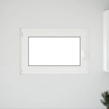 Basement Window RISOR 90x60 cm Tilt&Turn DIN Left White 4108360