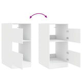 Laundry Cabinet White 50 x 68 x 102 cm Engineered wood 3422800