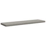 2-Piece Bench Cushions VUGHT 2 pcs 100% Polyester Grey 952251