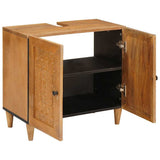 Bathroom Cabinet Wall-mounted Light Brown 62 x 33 x 58 cm 4018099