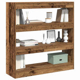 Book Cabinet Old wood 100 x 30 x 103 cm Engineered Wood 862724