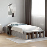 Bed Frame without Mattress Concrete Grey 90x190 cm Single 3280618