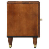 Bedside Cabinet with Door Honey Brown 40 x 33 x 46 cm 4018732