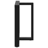 Dining Table Legs T-Shaped 2 pcs Black 80x35x cm Steel 4013060