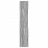 Storage Cabinet Grey Sonoma 70x42.5x225 cm Engineered Wood 3281320