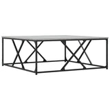 Coffee Table Grey Sonoma 100x100x40 cm Engineered Wood 835367