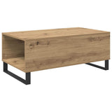 Coffee Table Artisan Oak 90 x 50 x 36.5 cm Engineered Wood 881679