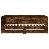 Daybed Smoked Oak Engineered Wood Small Single Daybed 3280864