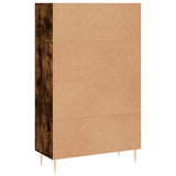 Highboard Smoked Oak 69.5x31x115 cm Engineered Wood 830313