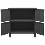 Storage Chest Anthracite Steel, plastic Medium Storage 339627