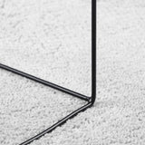 Rug OVIEDO Short Pile Grey 140x200 cm 375535